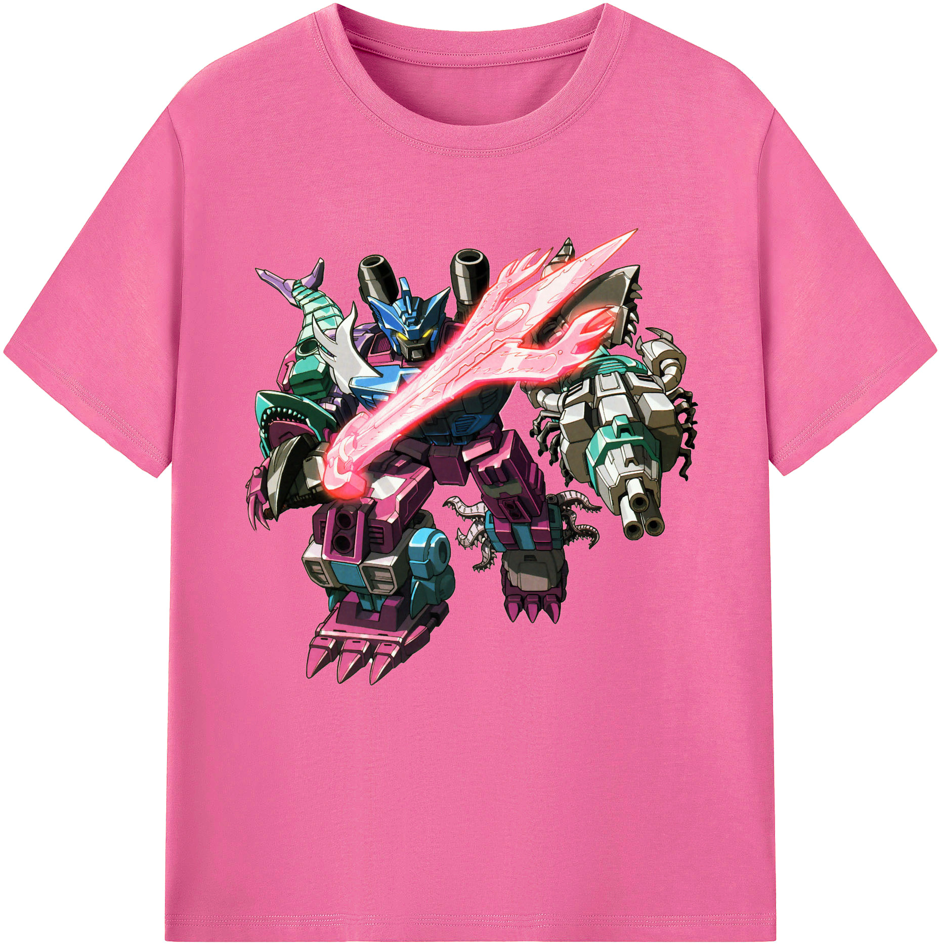 （画像用）  レディースカジュアルプリントTシャツ（綿100％）